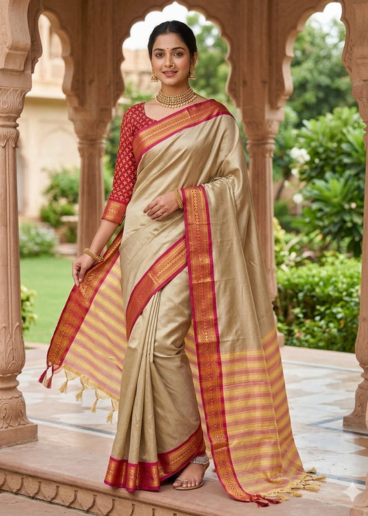 Southloom Semi Silk Narayanpet Saree SL265