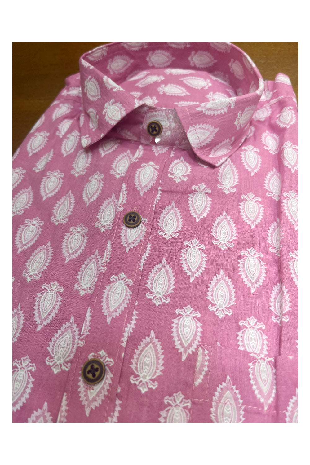 Southloom Jaipur Cotton Hand Block Printed Shirt (Full Sleeves)