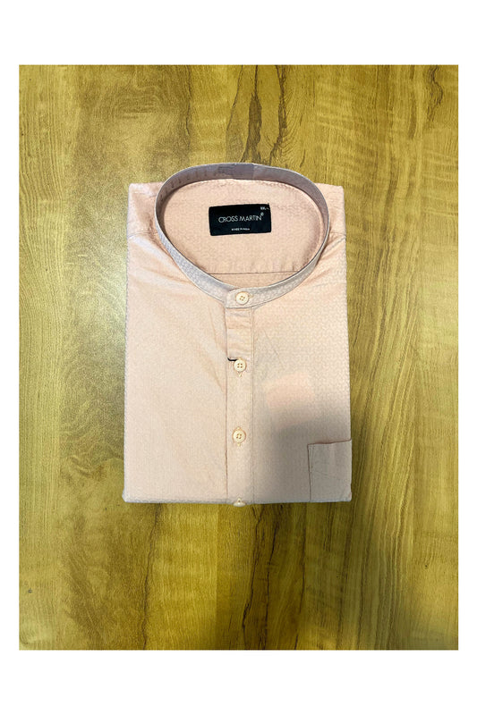 Southloom  Onion Pink  Short Cotton Kurta Shirt for Men