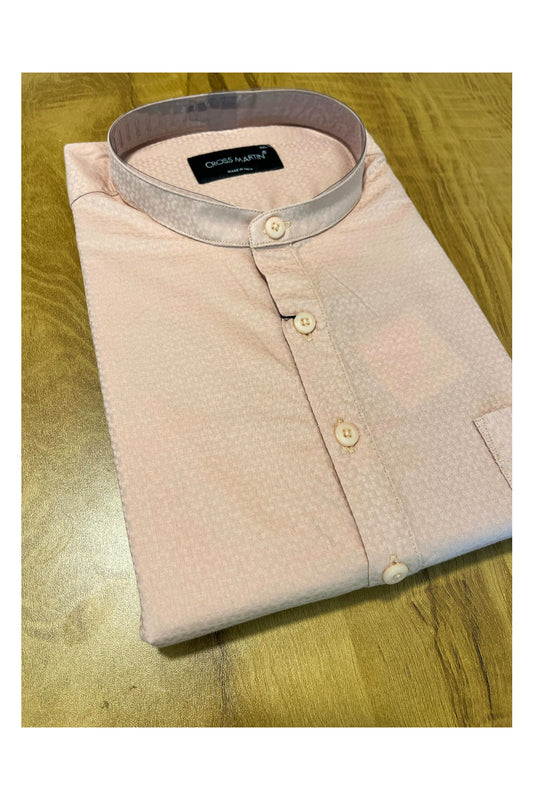 Southloom  Onion Pink  Short Cotton Kurta Shirt for Men