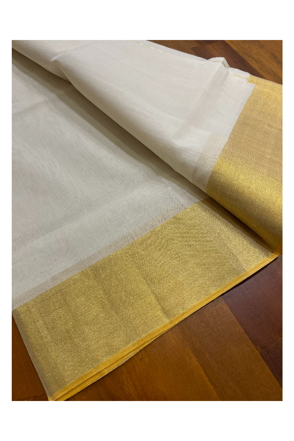 Southloom Super Premium Balaramapuram Pure Cotton Unakkupaavu Wedding Pudava 5 x 3 Set Mundu 2.80 Mtrs