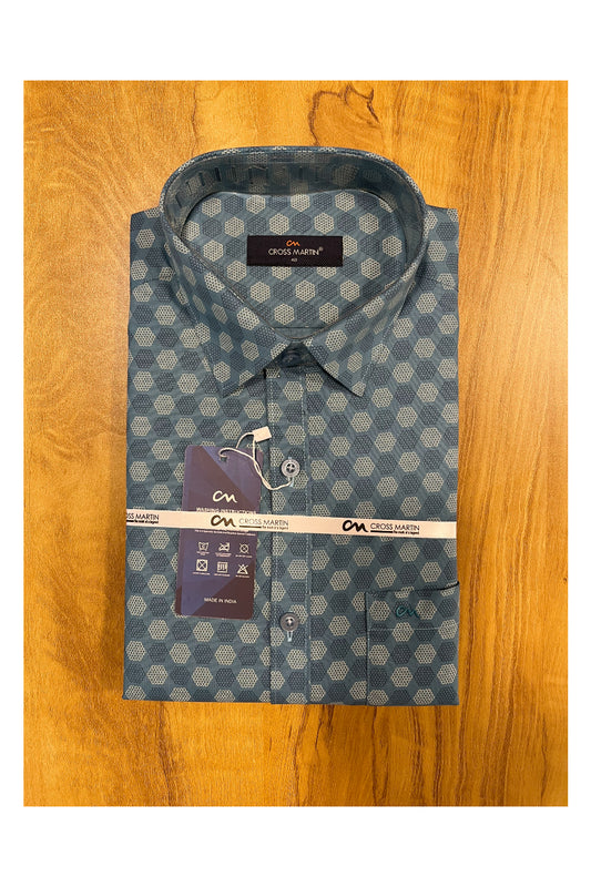 Pure Cotton Blue Shirt (40 FS)