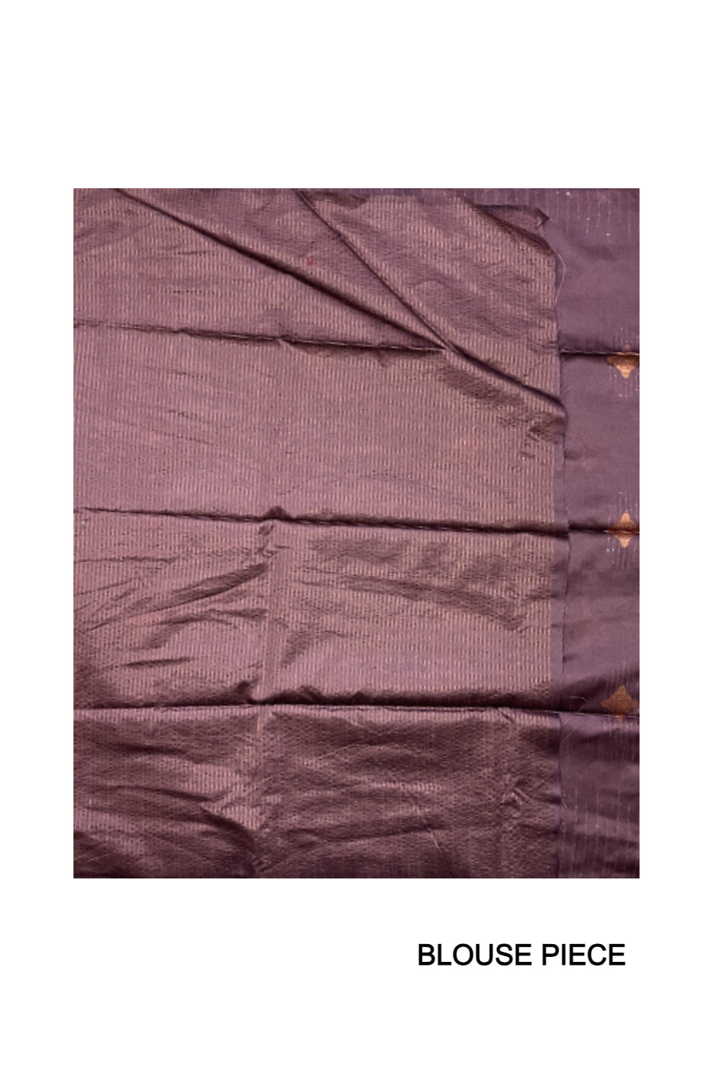 Southloom Semi SIlk Light Purple Designer Saree with Woven Copper Butta Works on Body