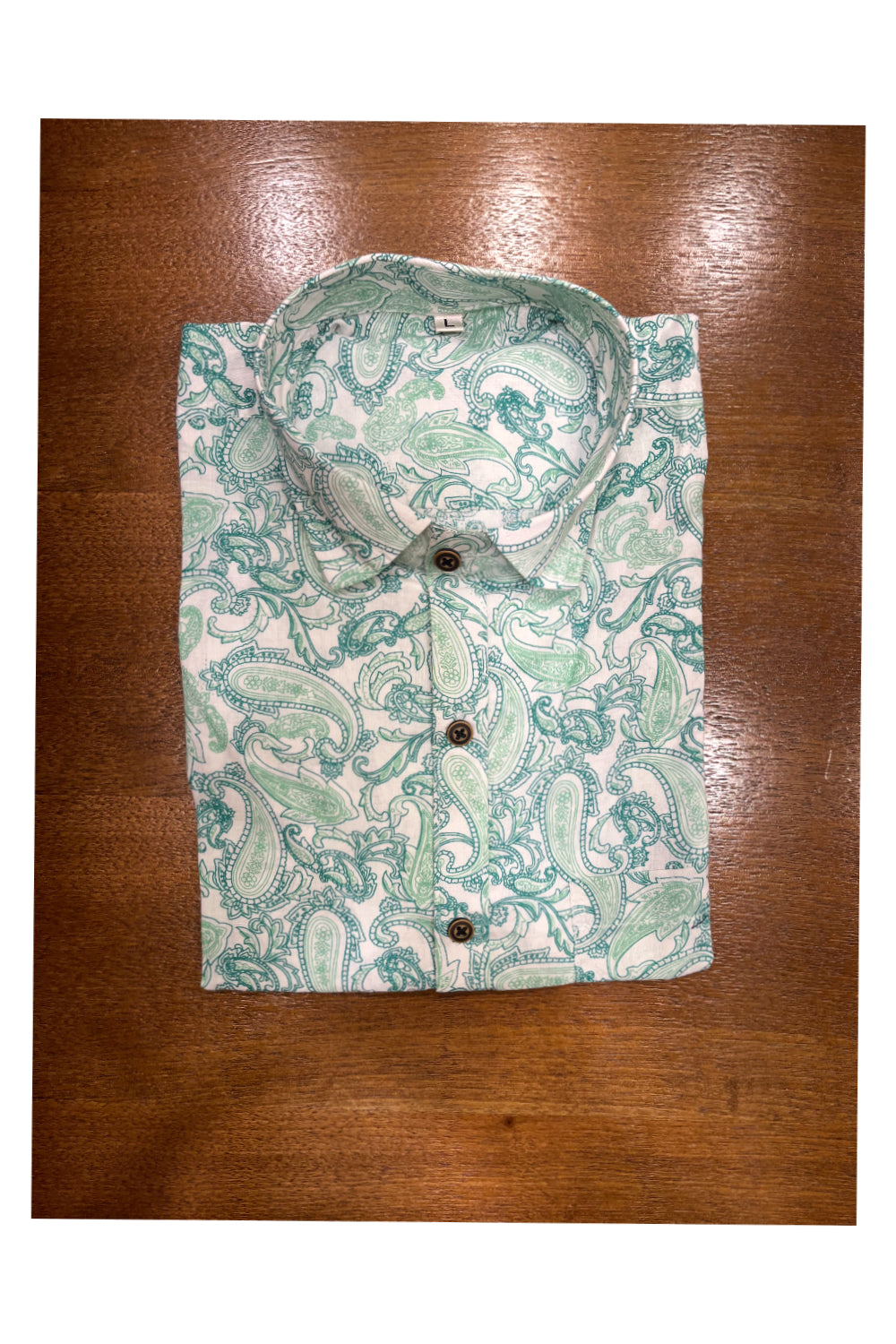 Southloom Jaipur Cotton Hand Block Printed Shirt (Full Sleeves)