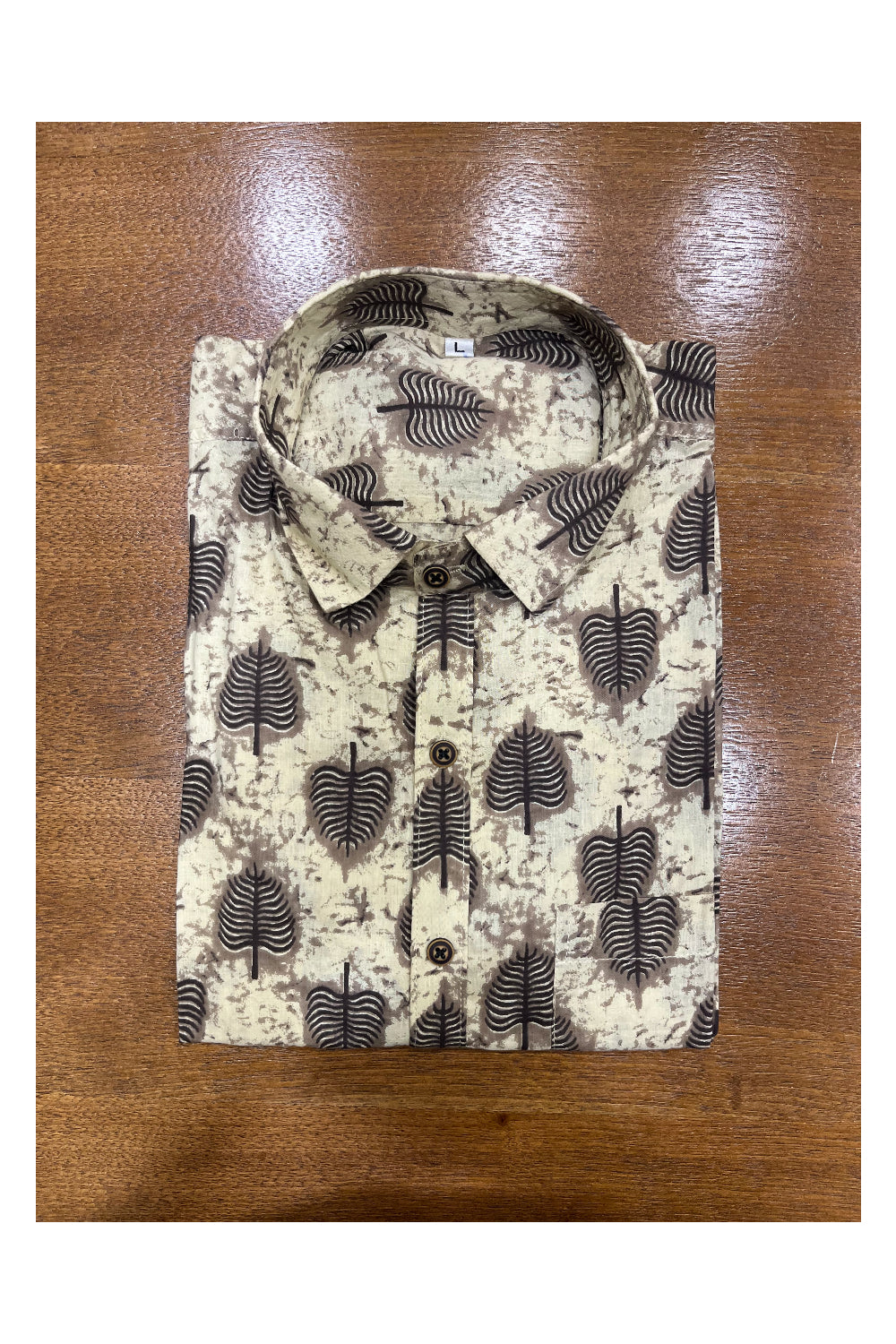 Southloom Jaipur Cotton Hand Block Printed Shirt (Full Sleeves)