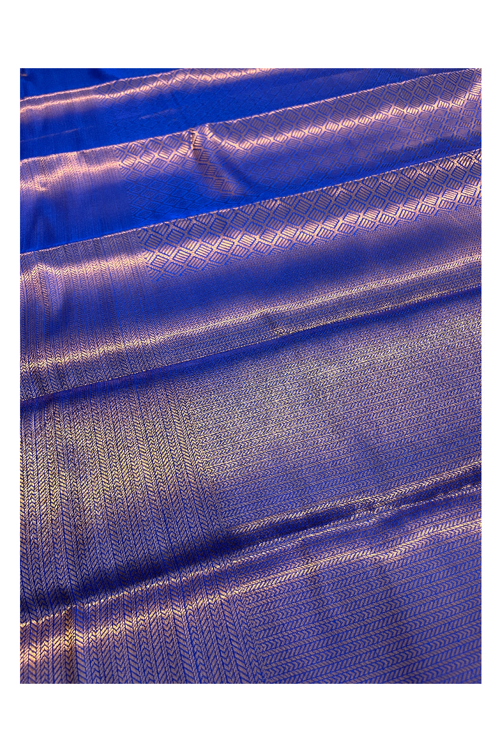 Southloom Premium Semi Silk Zari Work Brocade Saree in Bridal Violet with Matching Pallu (Kanchipuram Pattu Saree)