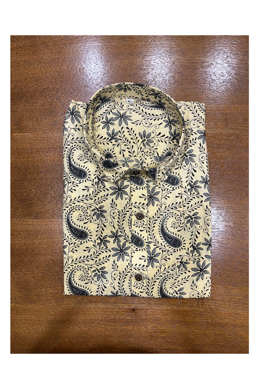 Southloom Jaipur Cotton Hand Block Printed Shirt (Full Sleeves)