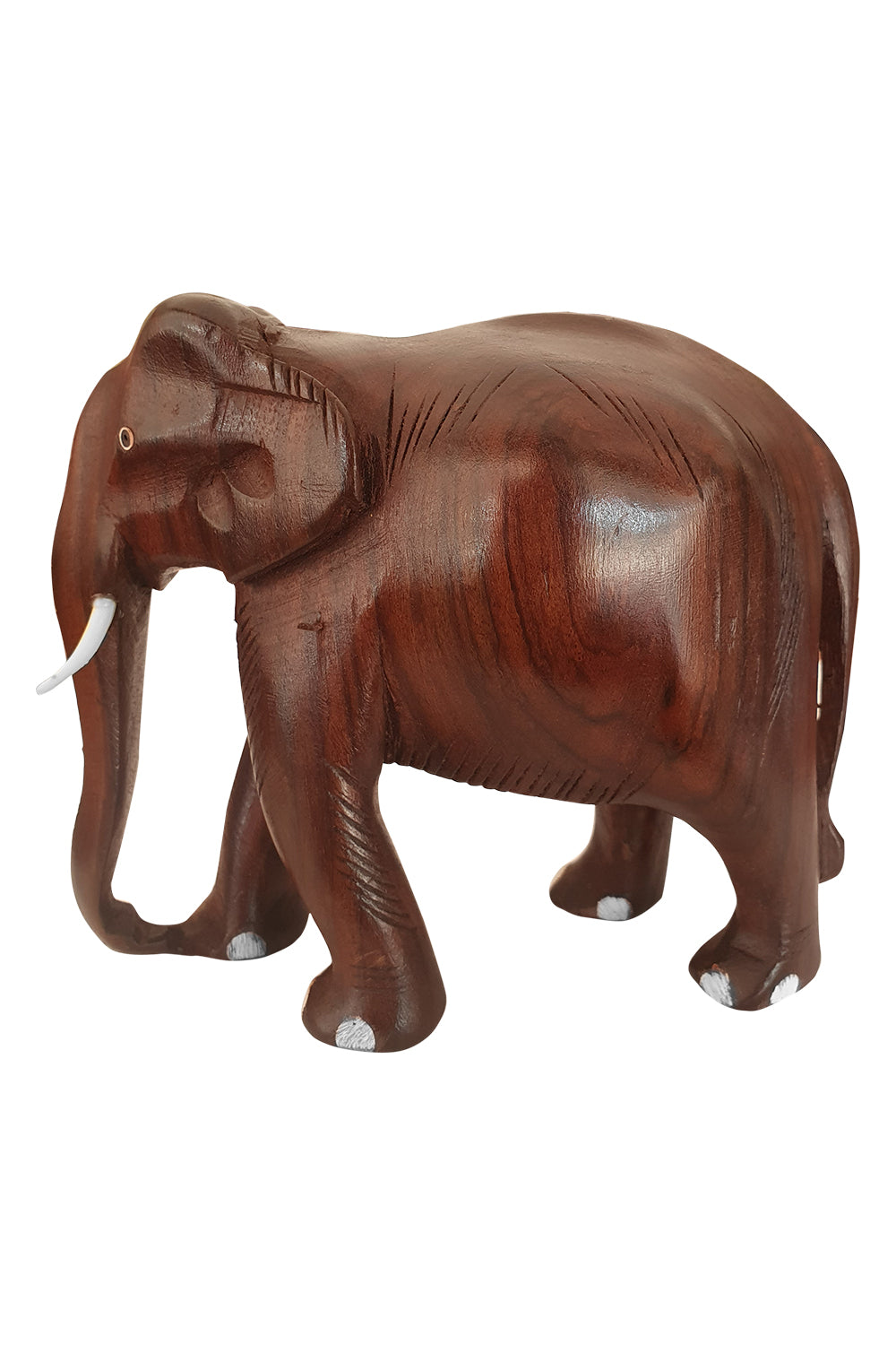 Southloom Handmade Elephant Handicraft (Carved from Rose Wood) 5 Inches