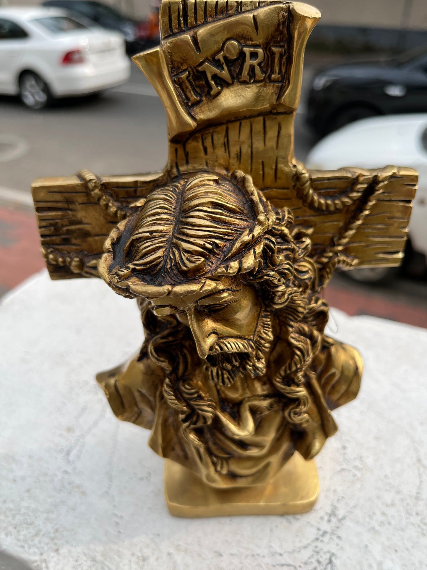 Southloom Solid Brass Handmade Jesus Christ Handicraft