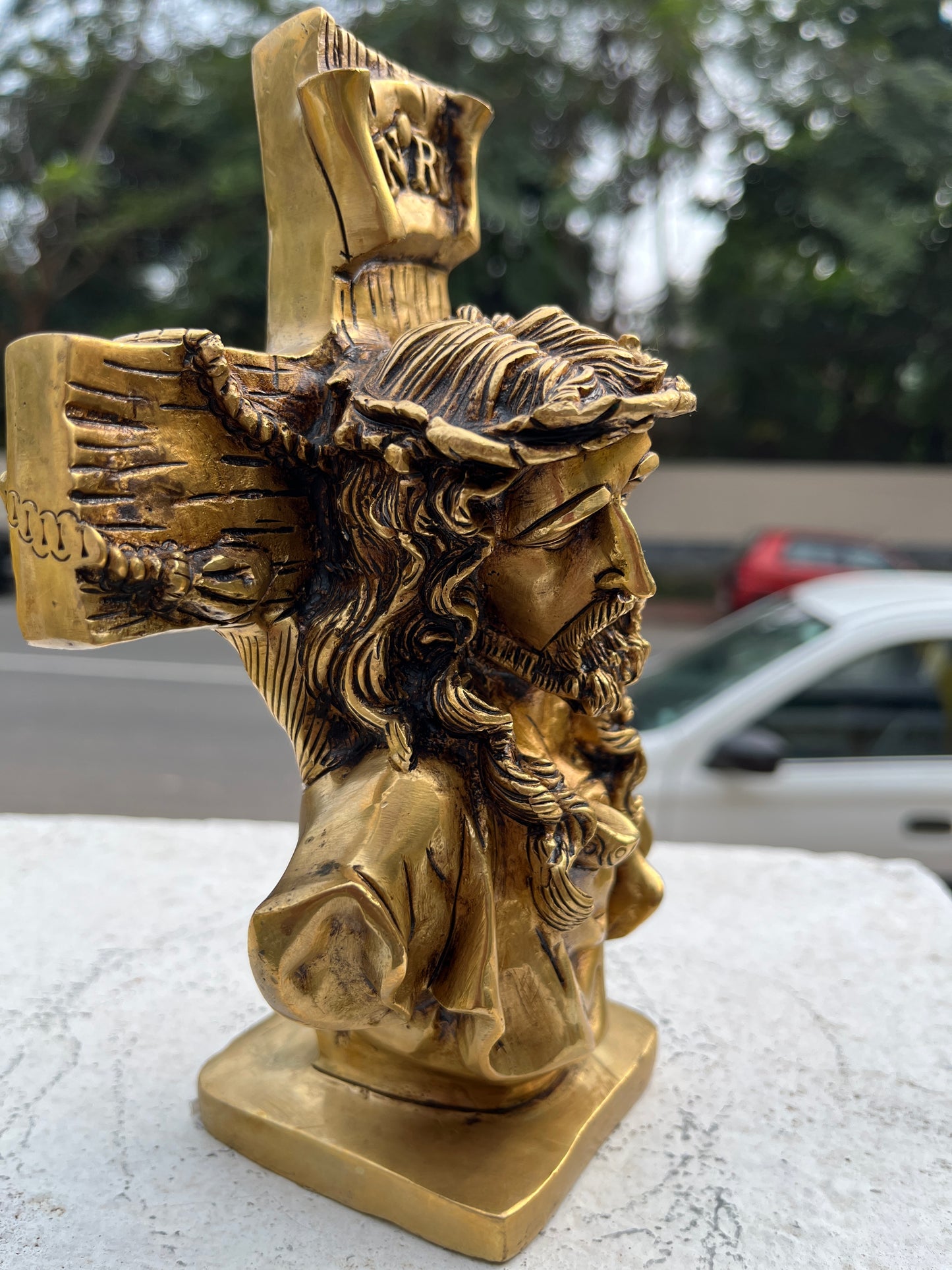 Southloom Solid Brass Handmade Jesus Christ Handicraft
