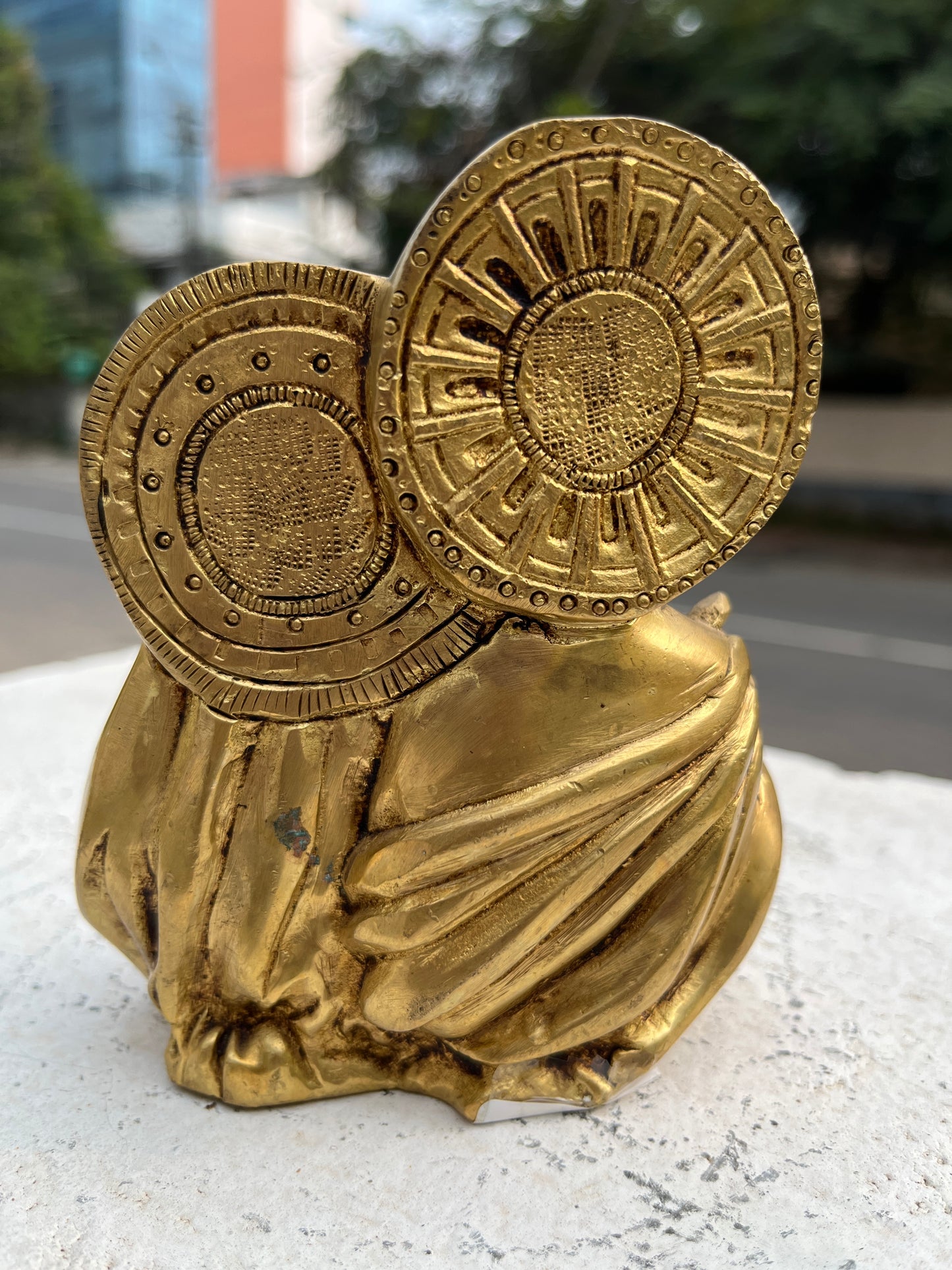 Southloom Solid Brass Handmade Jesus Christ Family Handicraft