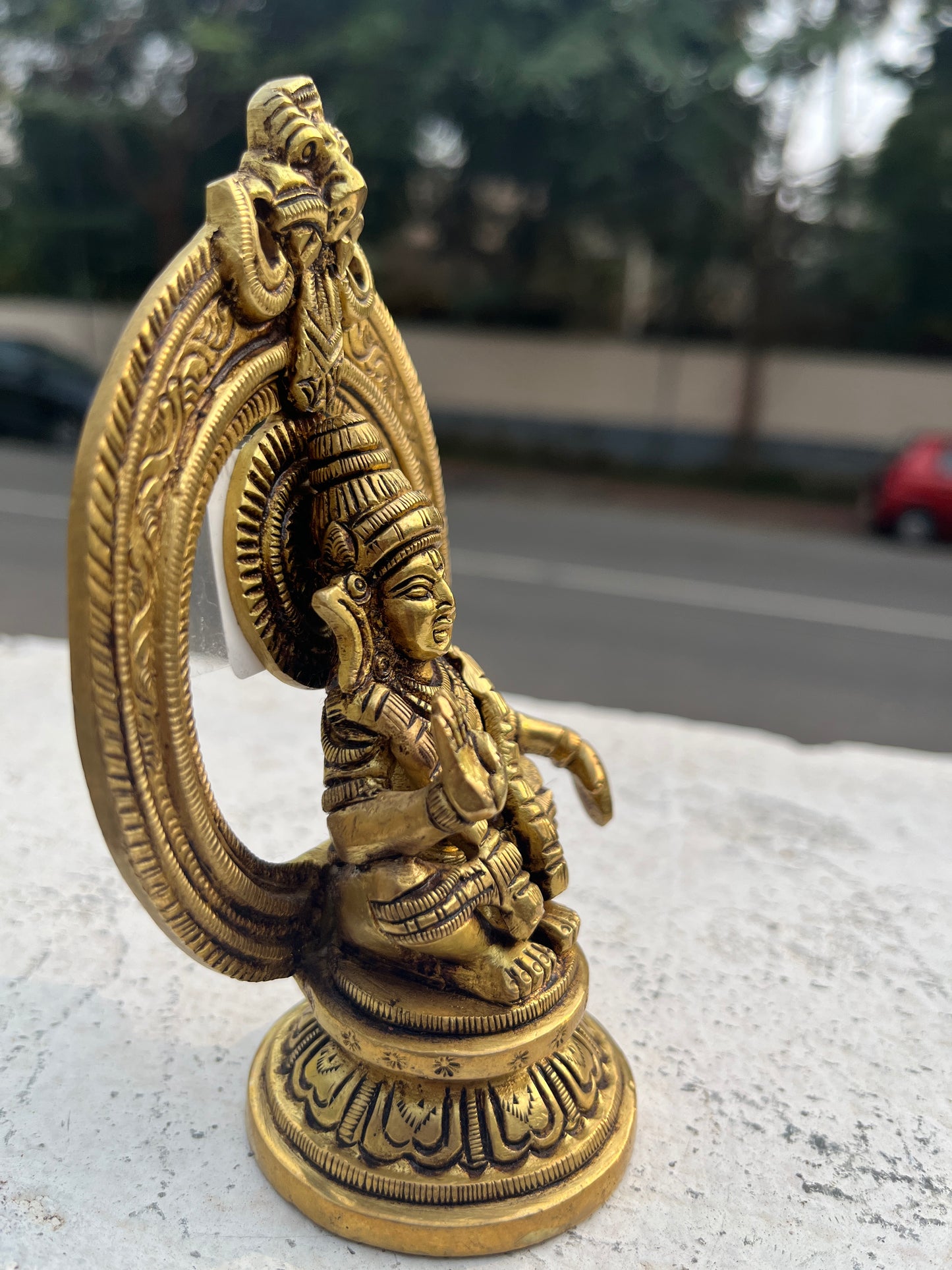 Southloom Solid Brass Handmade Swamy Ayyappan / Sasthavu Handicraft