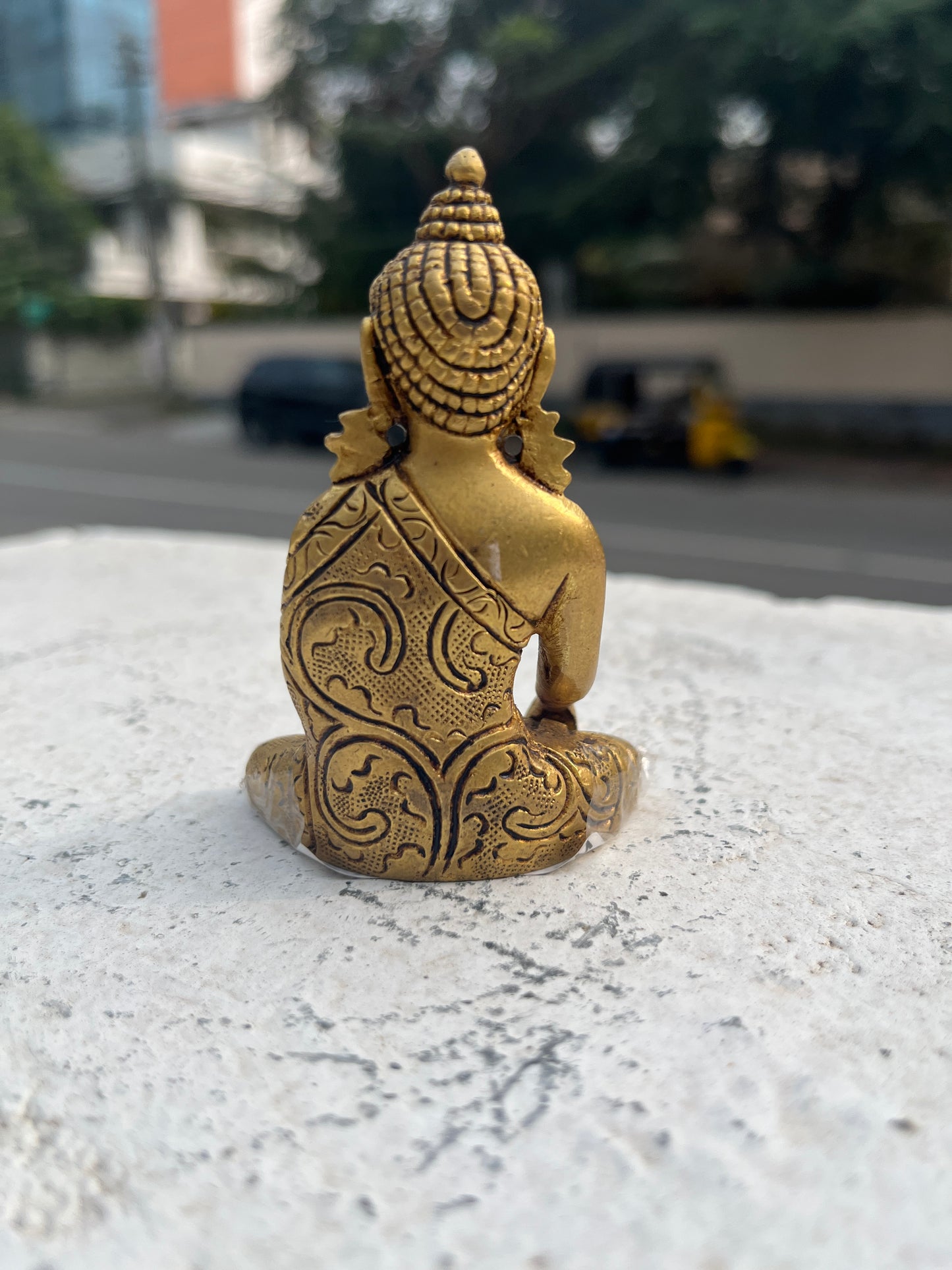 Southloom Solid Brass Handmade Small Buddha Handicraft