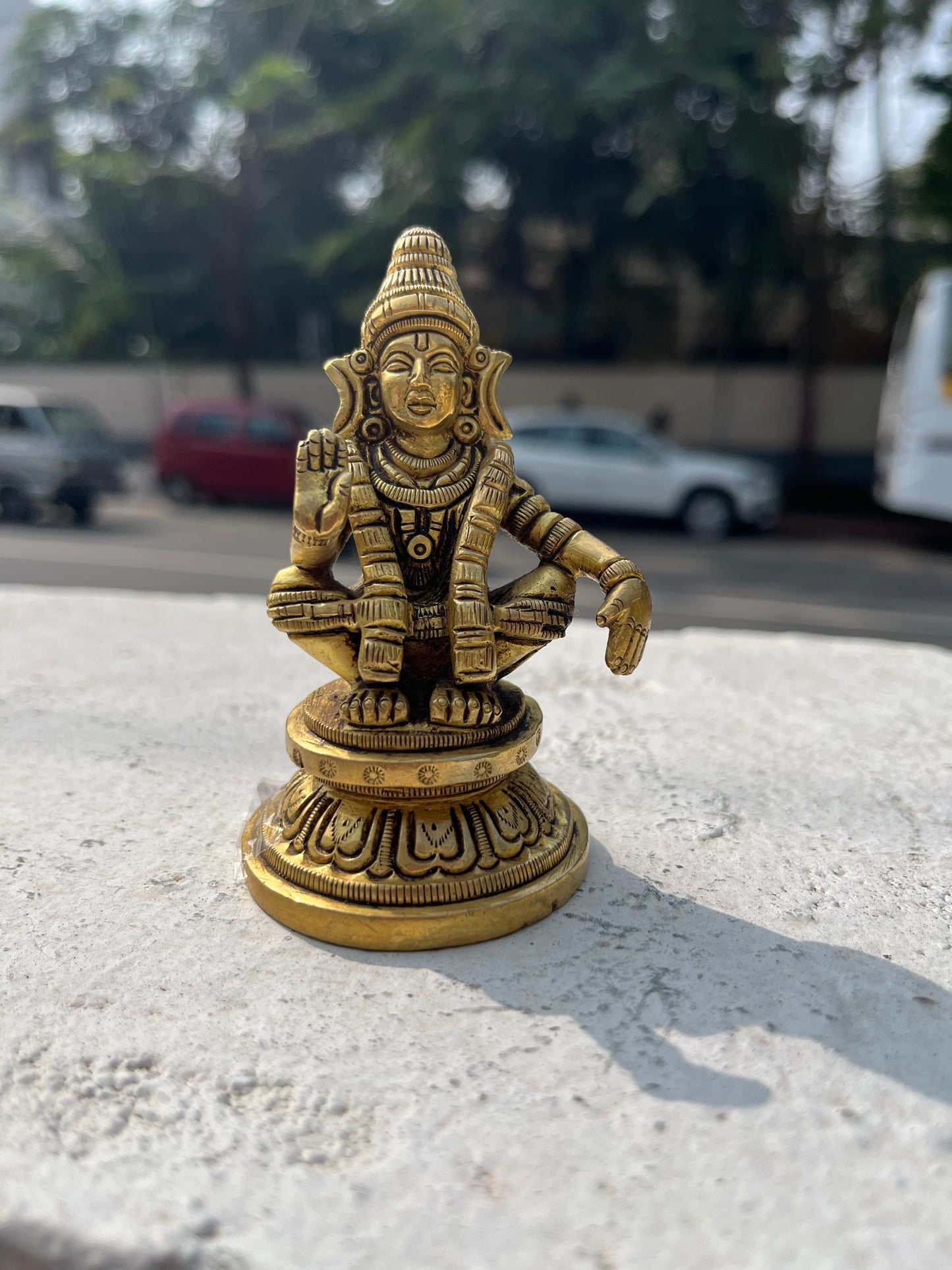 Southloom Solid Brass Handmade Swami Ayyappan / Sasthavu Handicraft