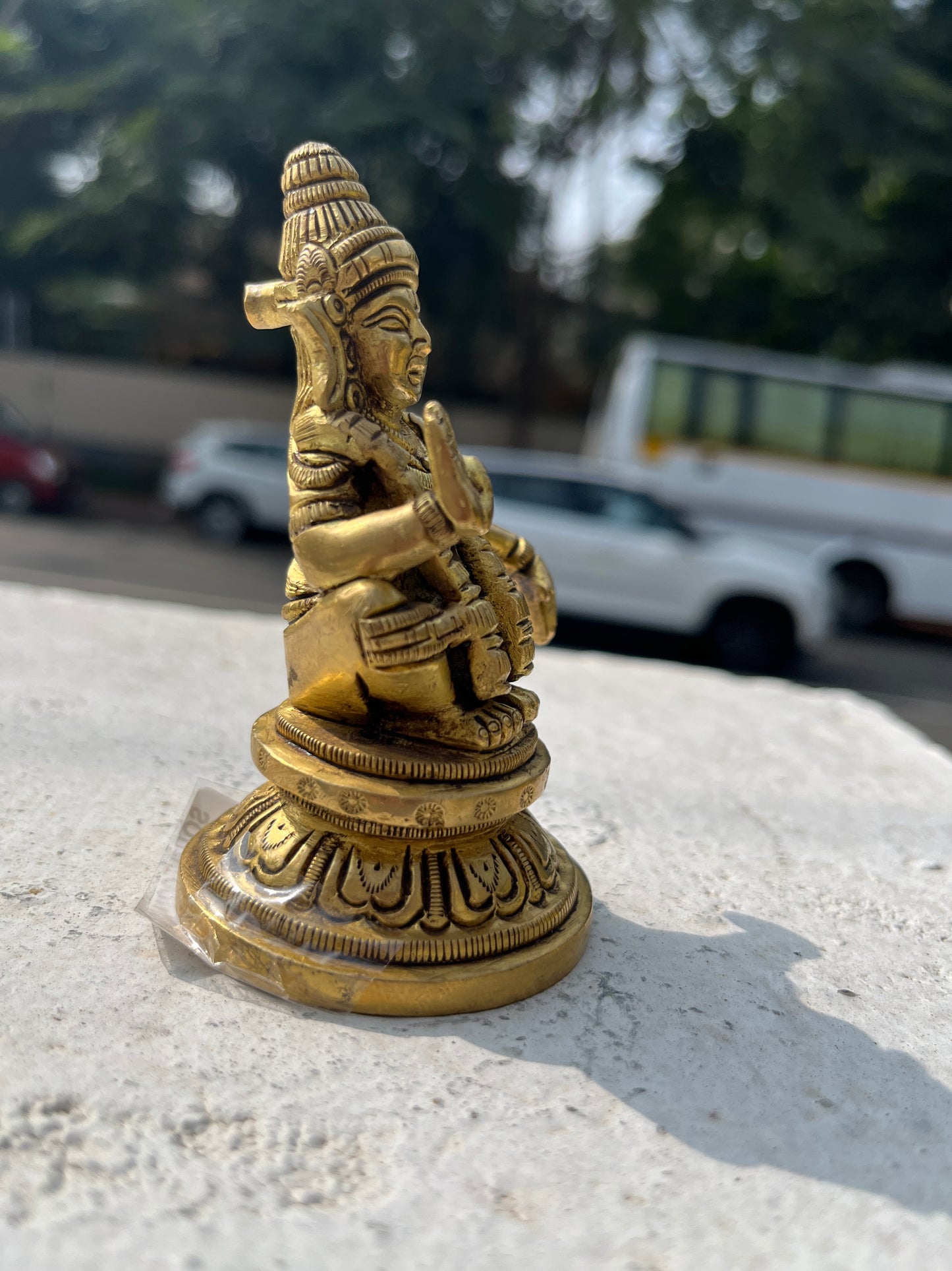 Southloom Solid Brass Handmade Swami Ayyappan / Sasthavu Handicraft