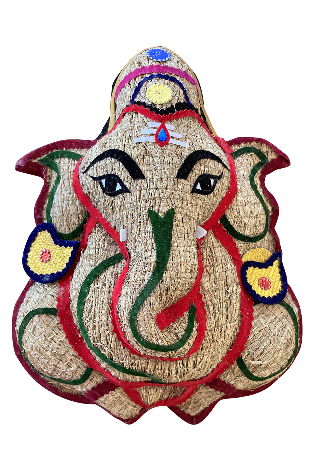 Southloom Handmade Vetiver Ganesha Handicraft (Made from Ramacham / Vetiver Plant)