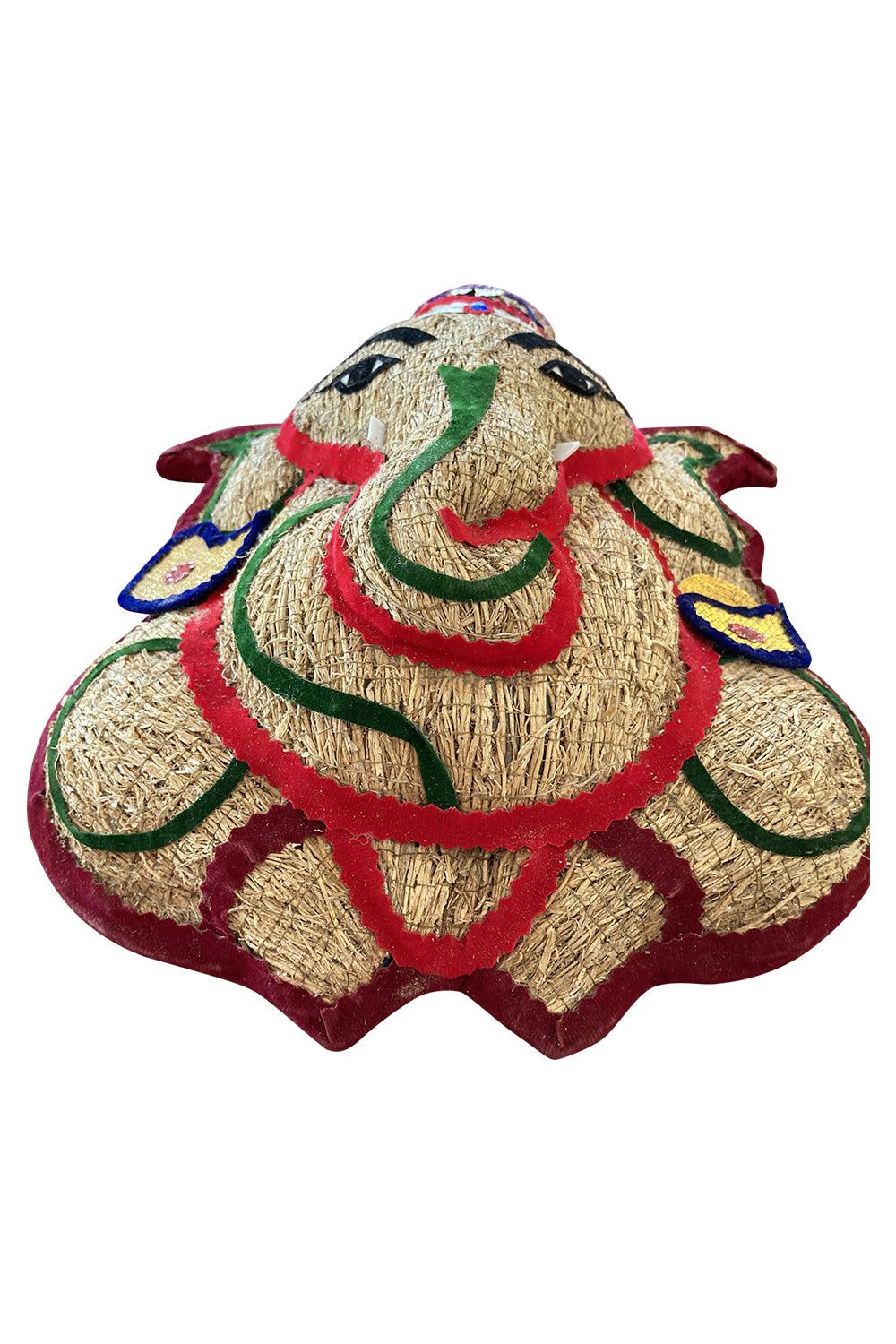 Southloom Handmade Vetiver Ganesha Handicraft (Made from Ramacham / Vetiver Plant)