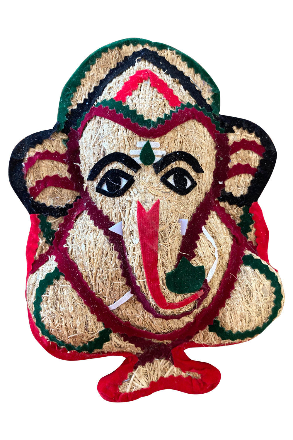 Southloom Handmade Vetiver Ganesha Handicraft (Made from Ramacham / Vetiver Plant)