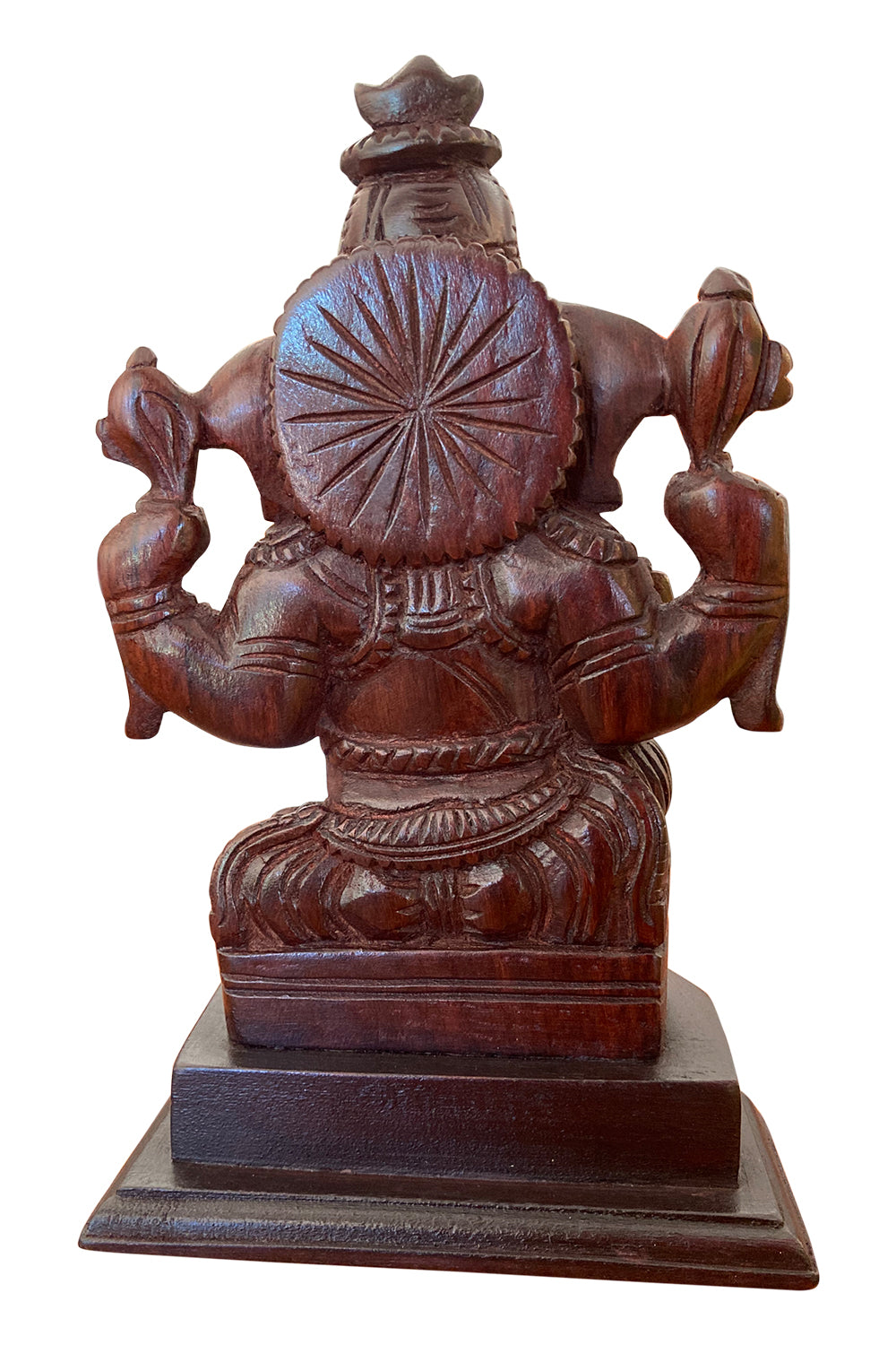 Southloom Handmade Ganesha Handicraft 10 inches (Carved from Rose Wood)