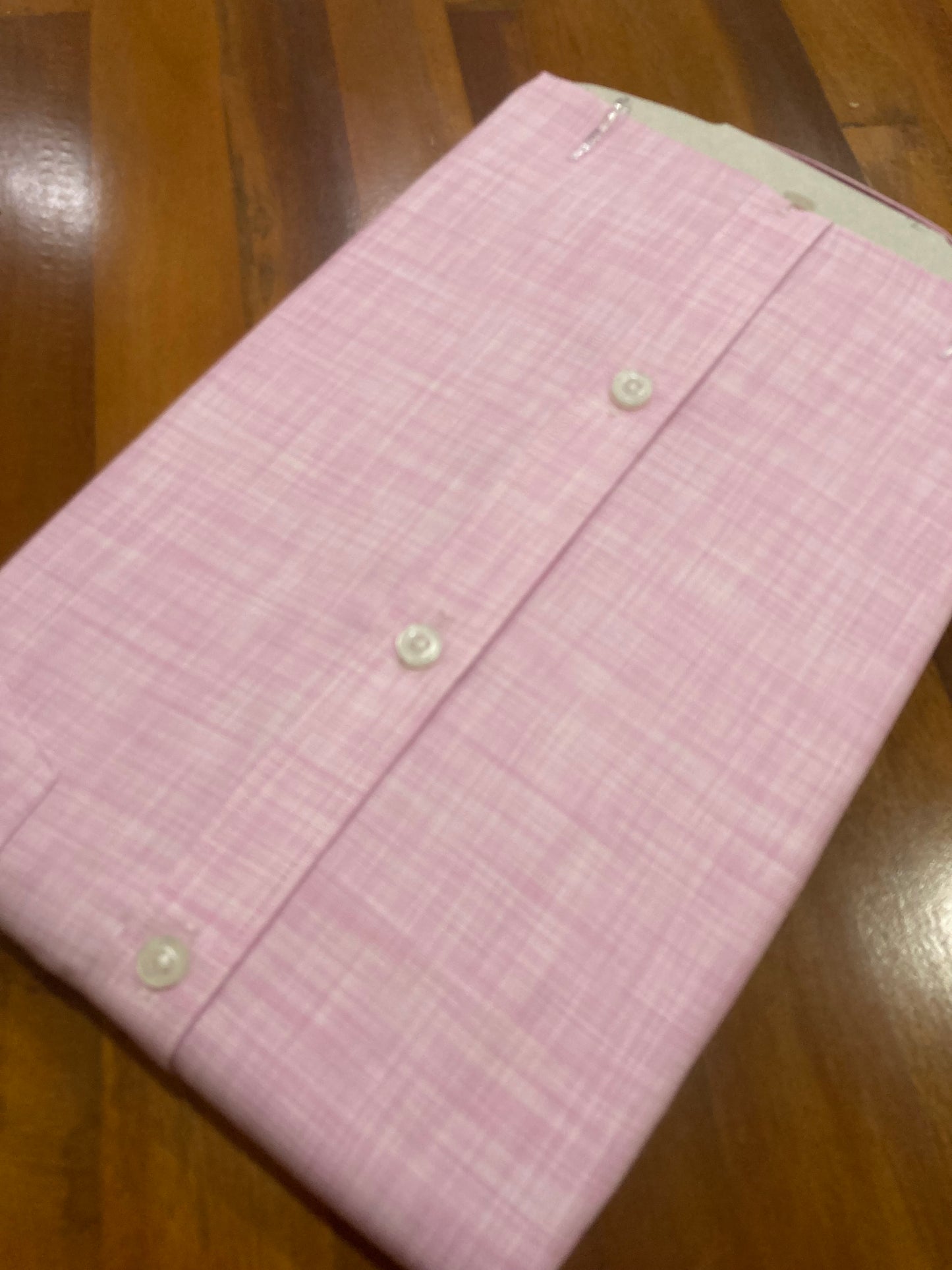 Pure Cotton Pink Shaded Shirt (40 HS)