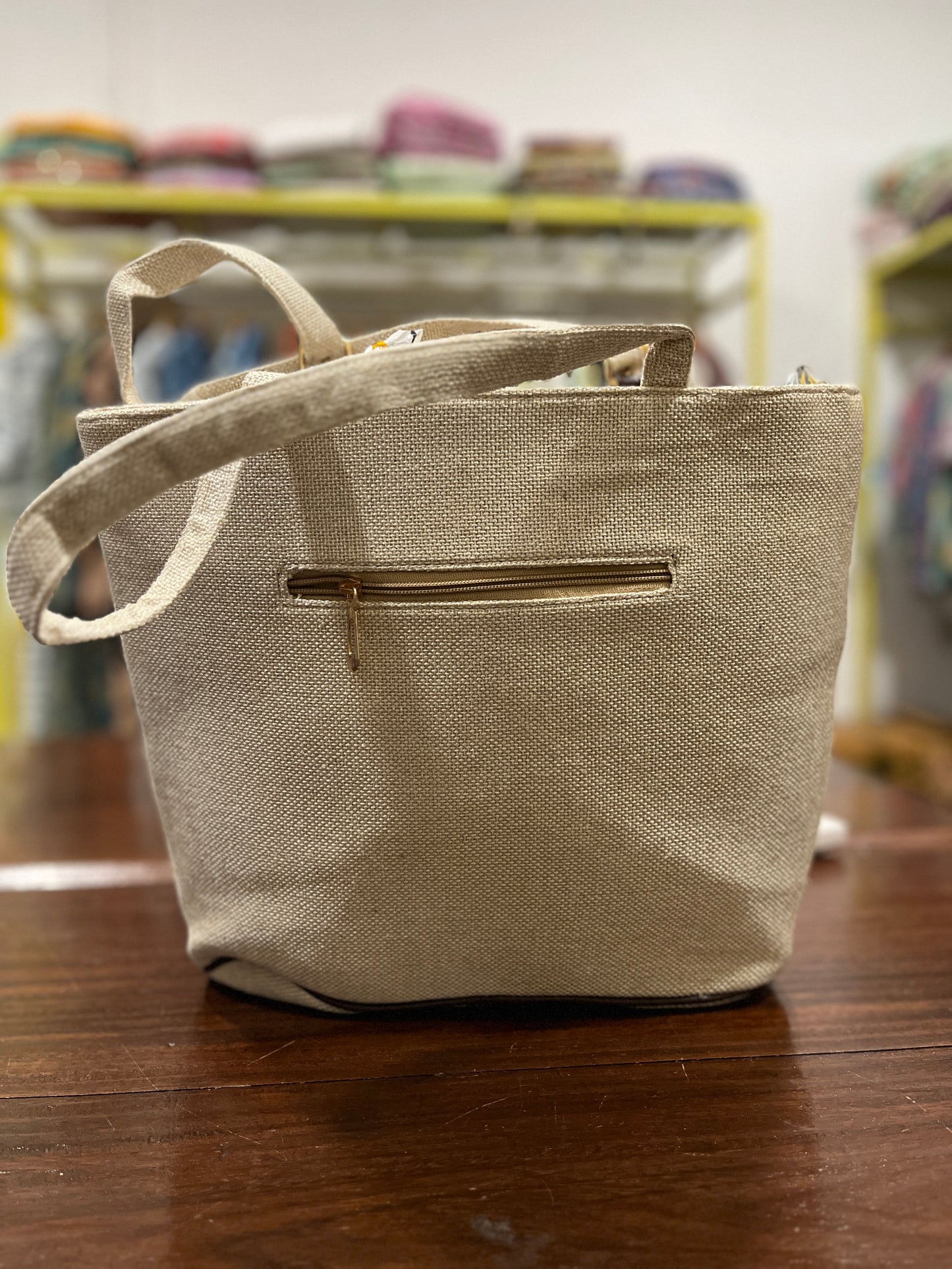 Southloom™ Handmade Light Brown Handbag (Include 1 Pouch)