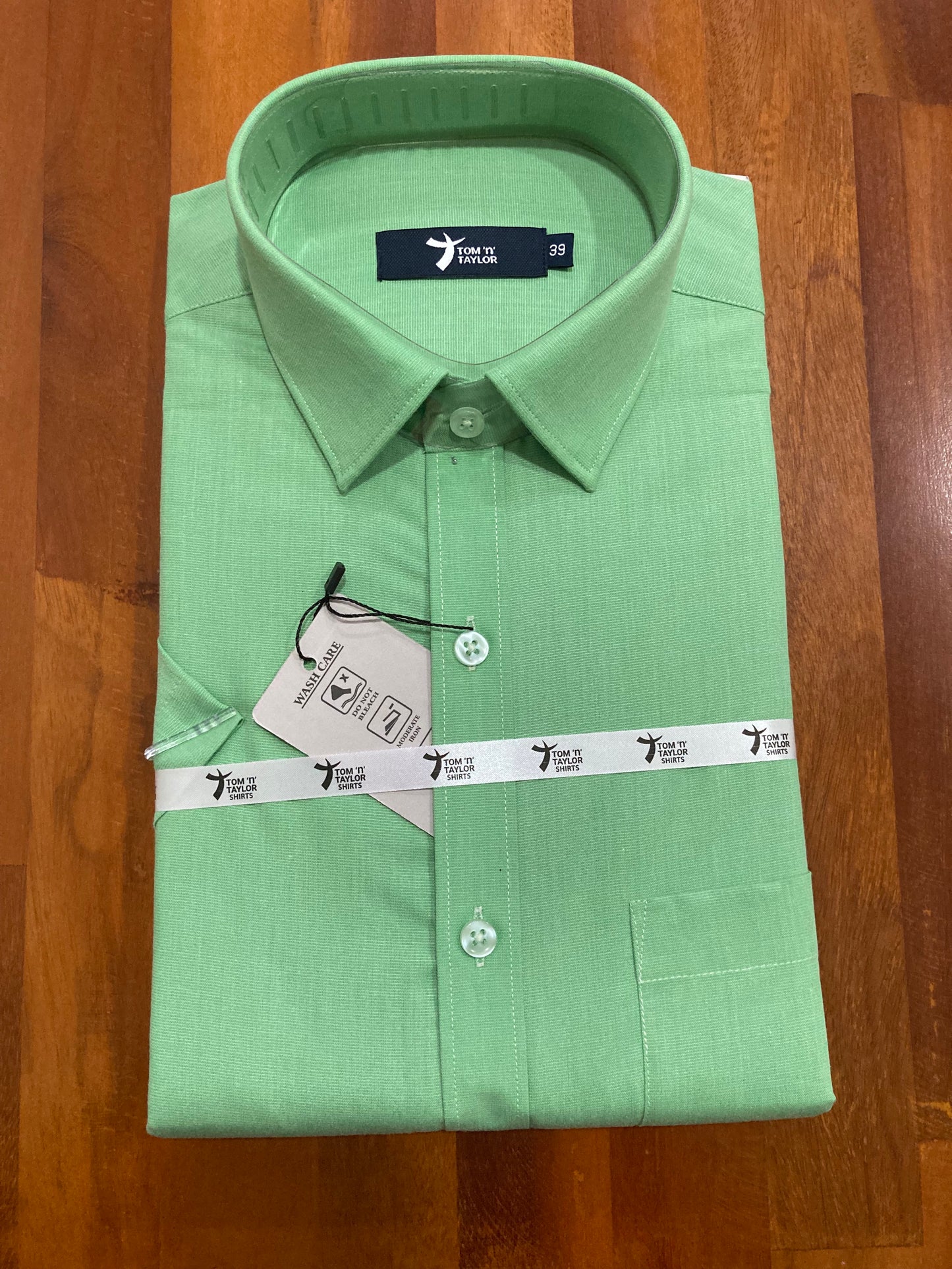 Pure Cotton Light Green Shirt (38 HS)