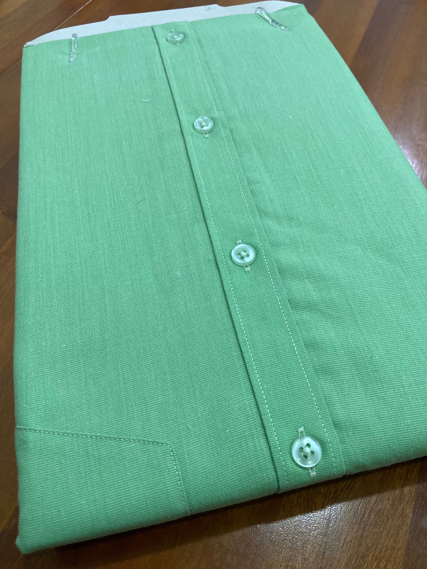 Pure Cotton Light Green Shirt (38 HS)