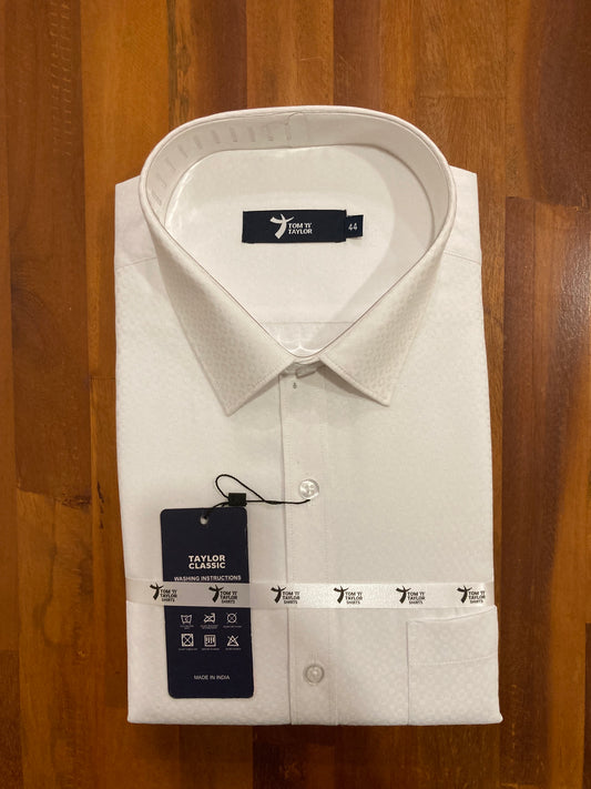 Pure Cotton Pure White Sewing Patterns Shirt (44 FS)