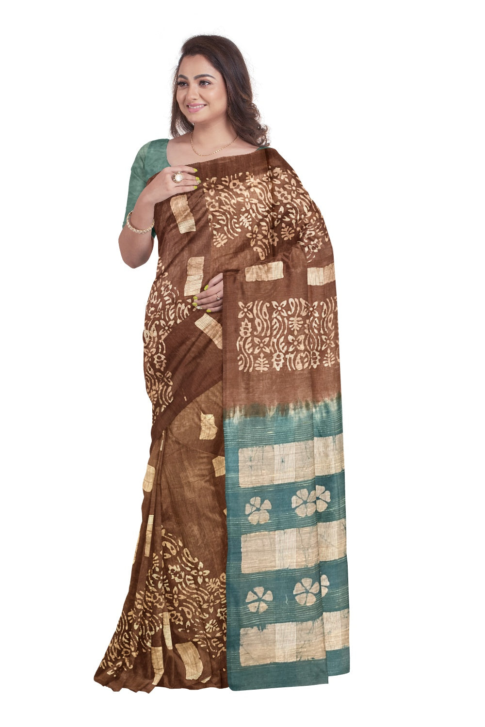 Southloom Designer Cotton Saree with Baswara Design