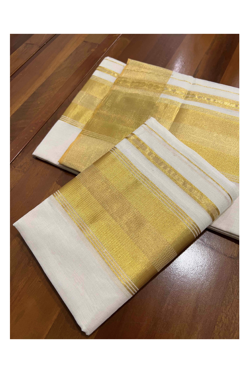 Southloom Super Premium Balaramapuram Cotton Unakkupaavu Wedding Pudava Set Mundu 2.80 Mtrs (with Matching Blouse Piece)