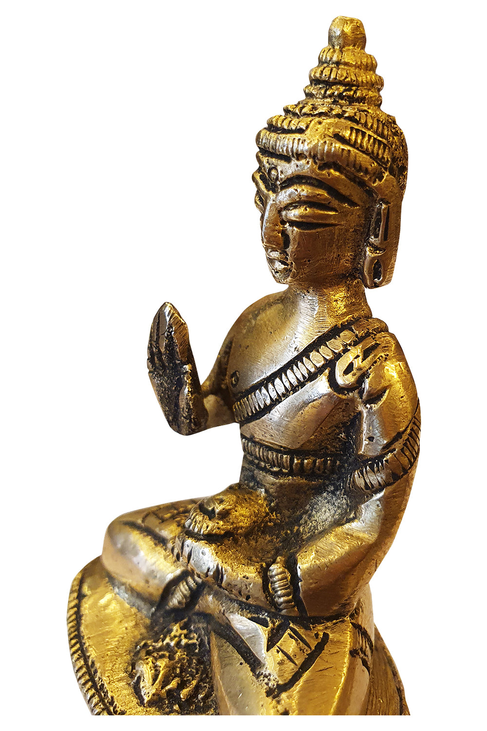 Southloom Solid Brass Handmade Buddha Handicraft