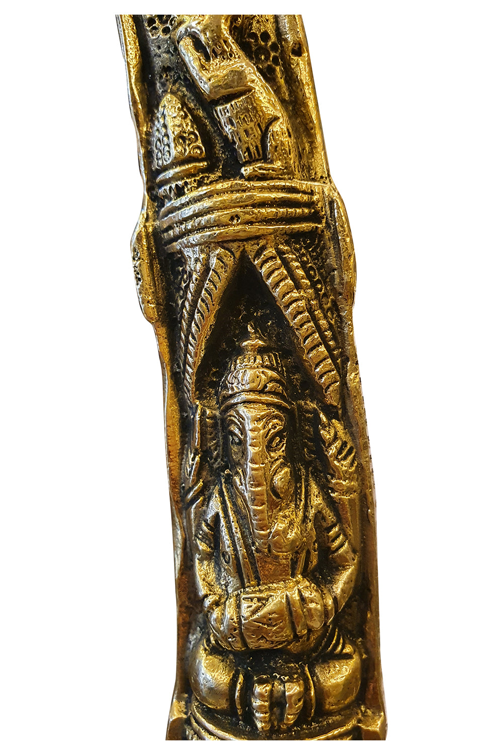 Southloom Solid Brass Handmade Elephant Tusk Handicraft