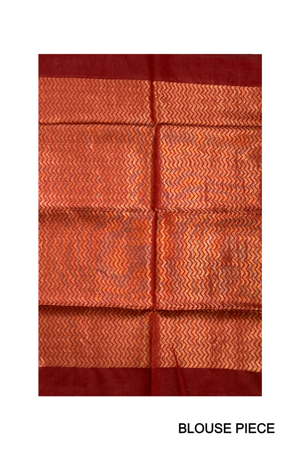 Southloom Cotton Kasavu Designer Woven Works in Red Saree