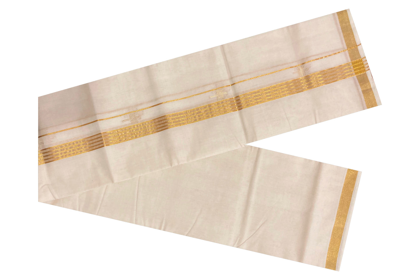 Southloom Handloom Pure Cotton Wedding Kavani for Men