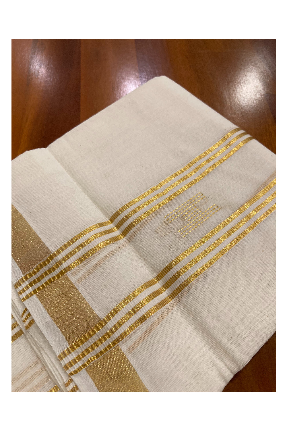 Southloom Handloom Pure Cotton Wedding Kavani for Men