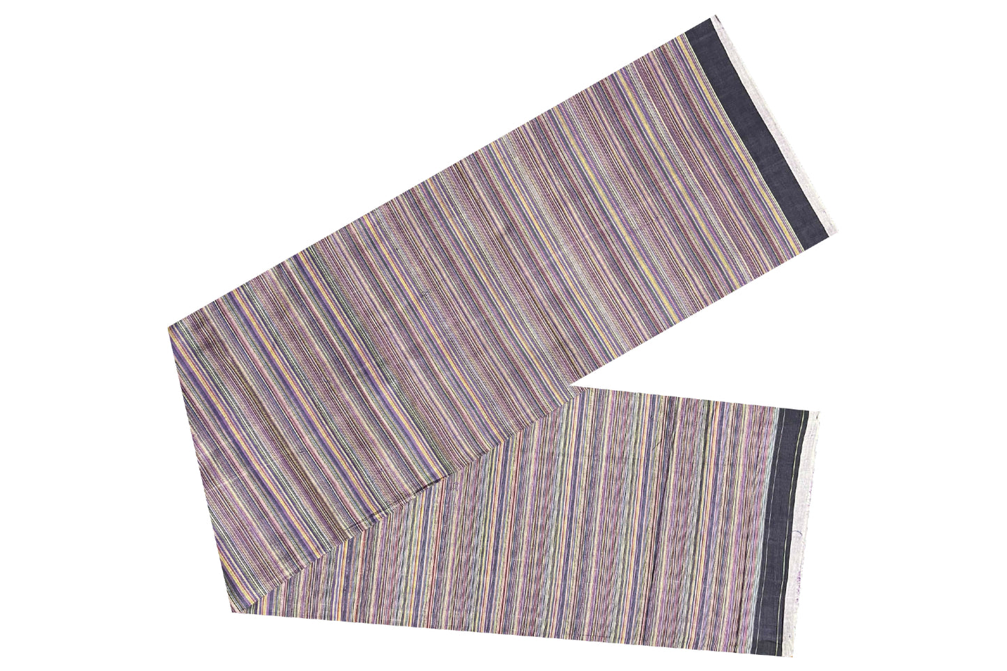 Southloom Premium Handloom Multi Colour Single Borderless Mundu (Lungi)