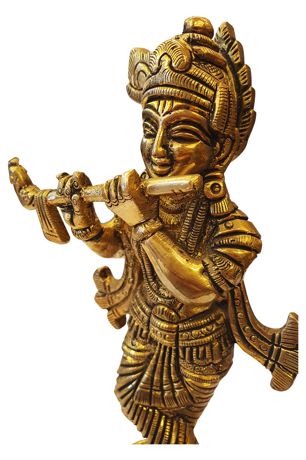 Southloom Solid Brass Handmade Krishna Handicraft