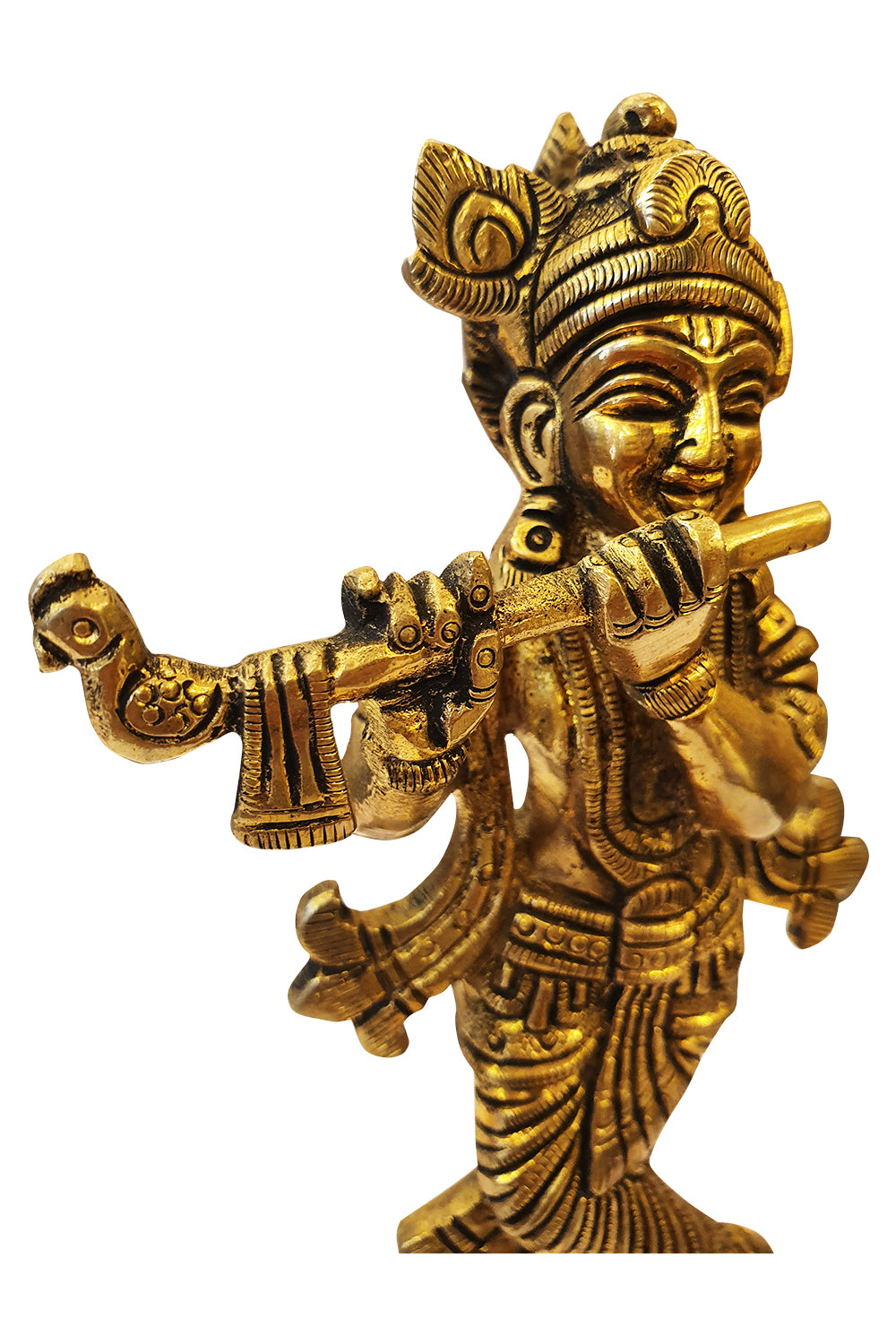 Southloom Solid Brass Handmade Krishna Handicraft