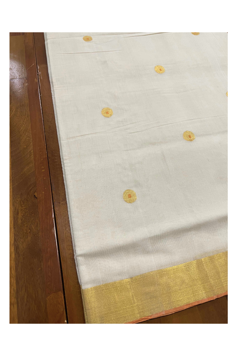 Southloom Super Premium Unakkupaavu Handloom Saree with Paisley Heavy Work