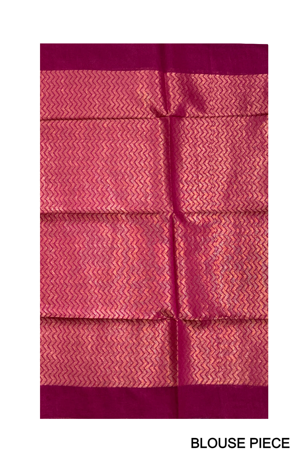 Southloom Cotton Kasavu Designer Woven Works in Magenta Saree