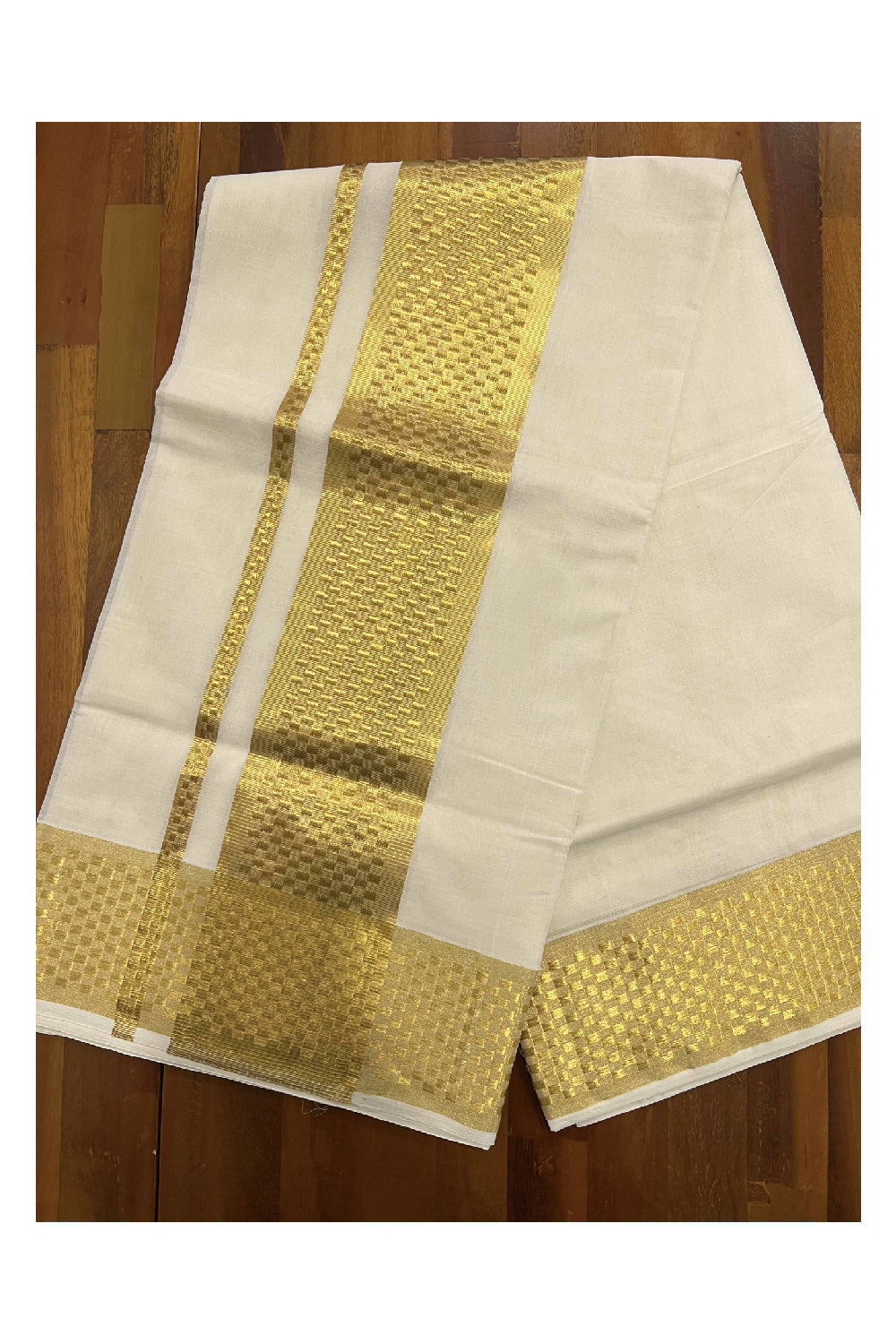 Southloom Premium Handloom Pure Cotton 5 inch Paa Neythu Saree