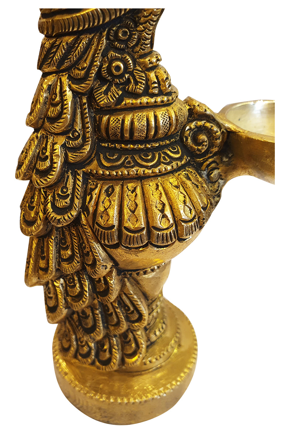Southloom Solid Brass Handmade Peacock Handicraft
