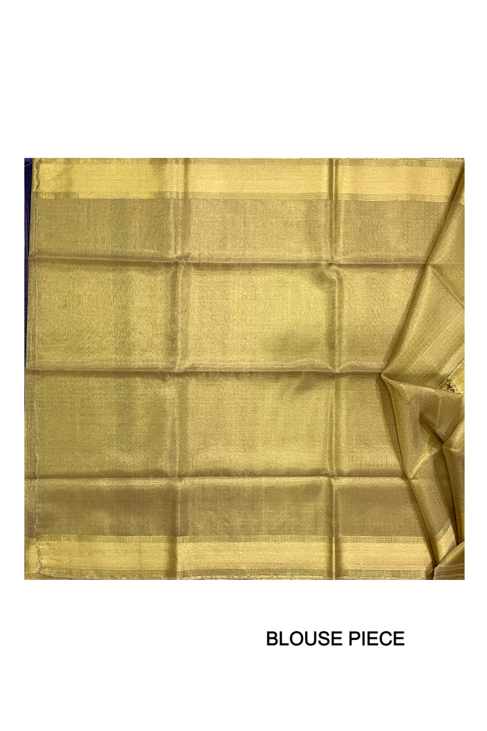 Southloom Tissue Yellow Saree with Thread works on Body and Tassels on Pallu