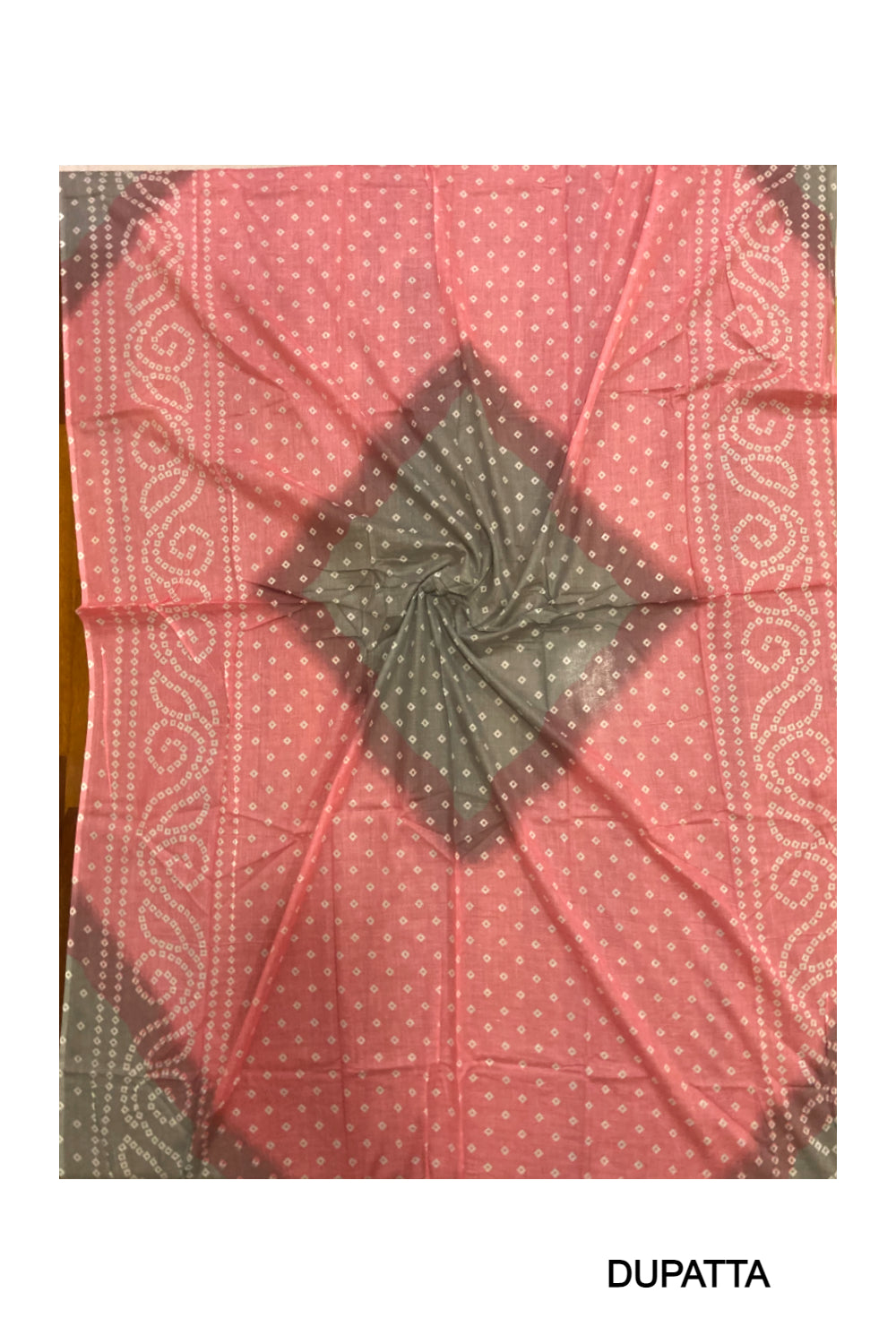 Southloom™ Cotton Churidar Salwar Suit Material in Pink Printed Design