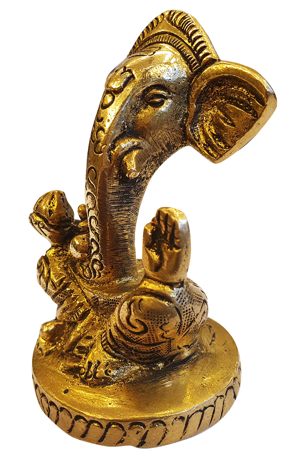 Southloom Solid Brass Handmade Ganesha Face Handicraft