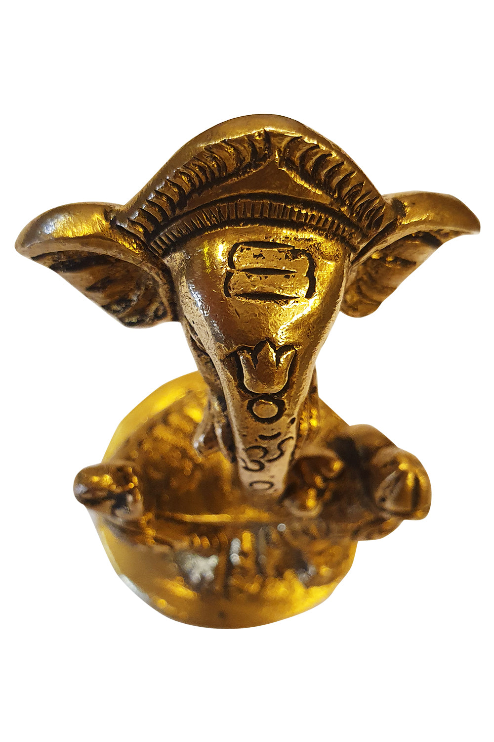 Southloom Solid Brass Handmade Ganesha Face Handicraft