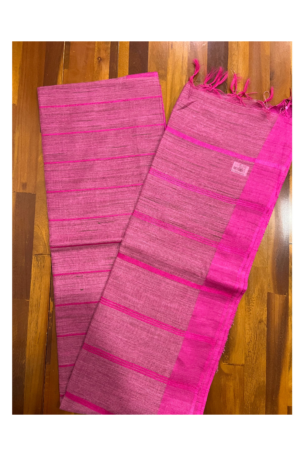 Southloom Magenta Cotton Designer with Thread Work