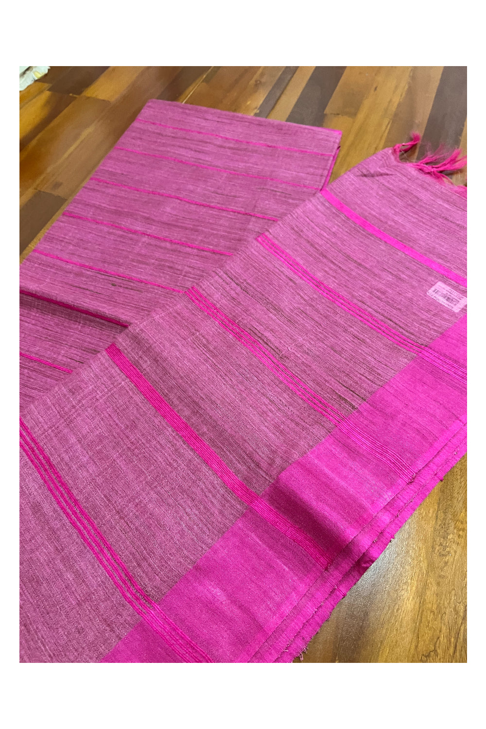 Southloom Magenta Cotton Designer with Thread Work