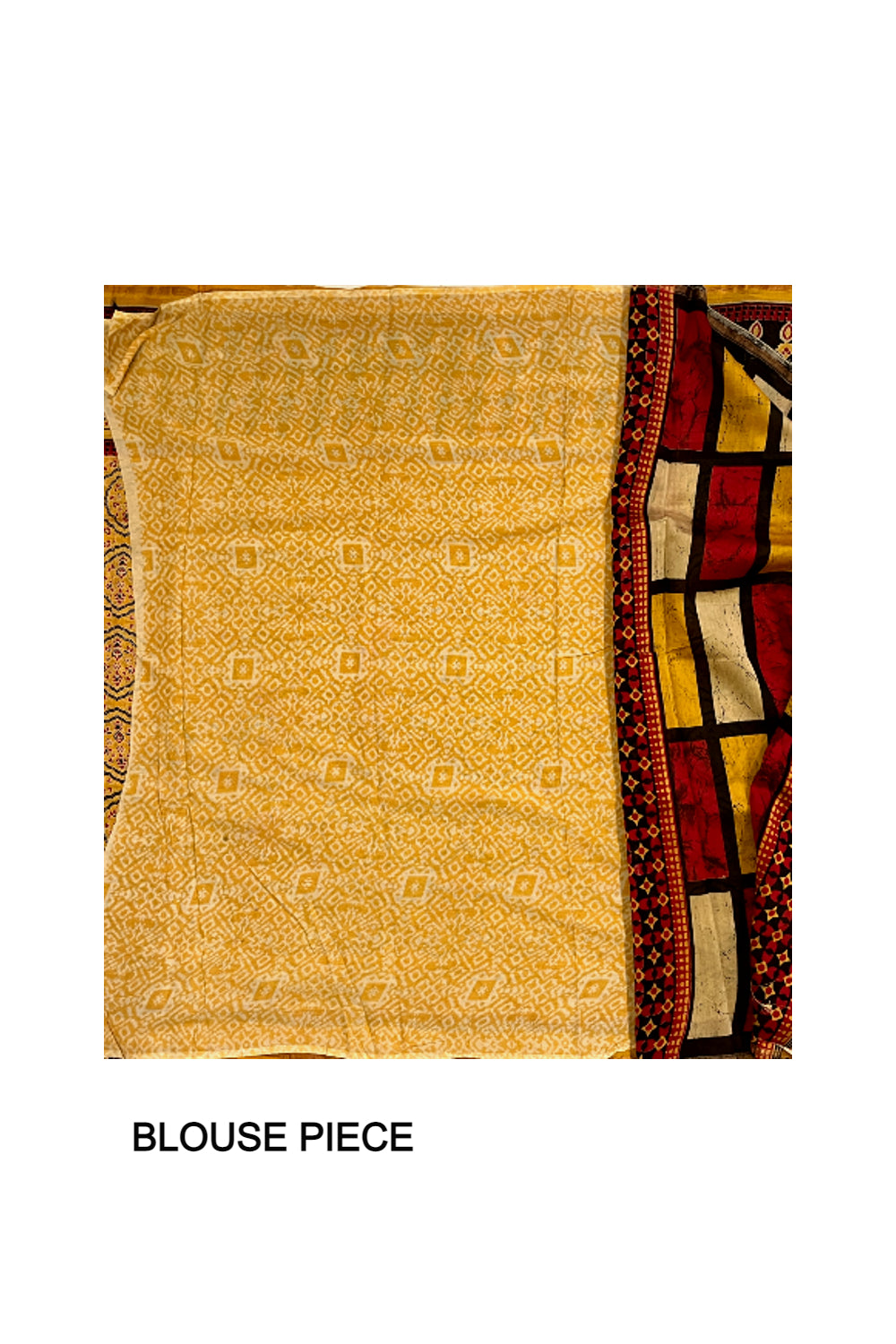 Southloom Cotton Yellow Printed Designer Saree with Multi Colour Pallu