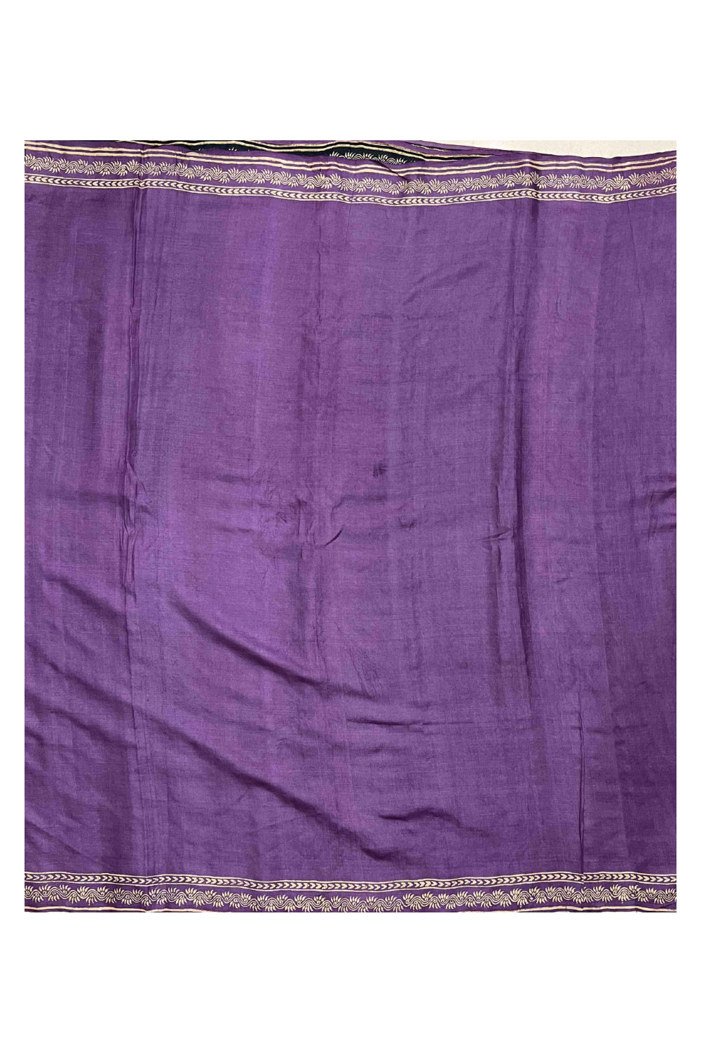 Southloom Handloom Pure Tussar Multi Coloured Printed Designer Saree